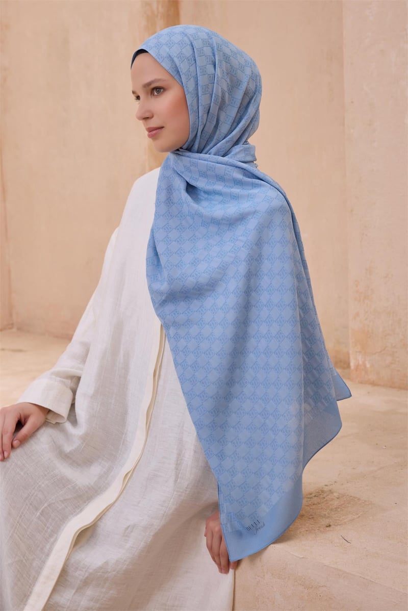 {URUNSEO_TITLE} | BELLI | POLYESTER ŞAL | BELLİ FRESH SİENA BEBE MAVİSİ ŞAL 5