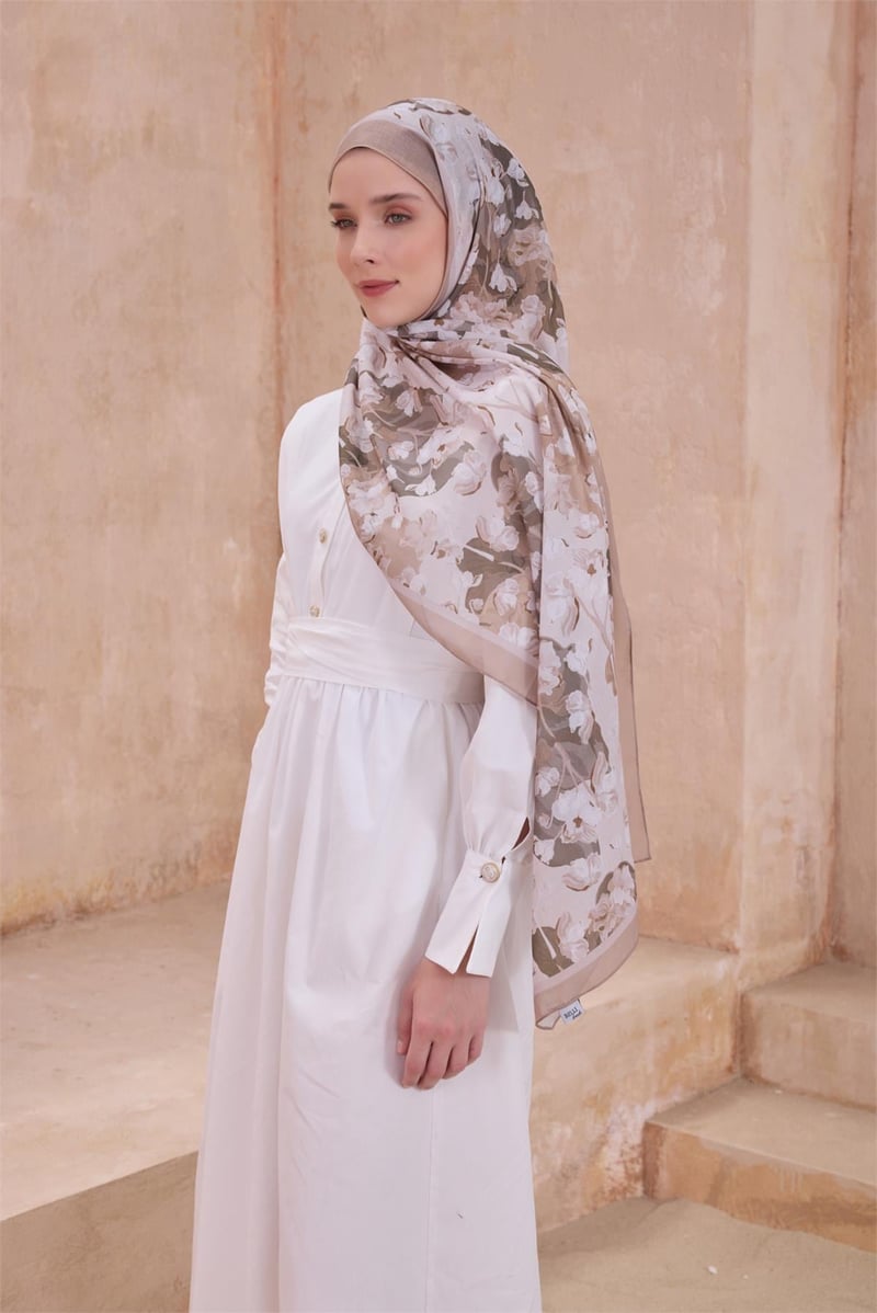 {URUNSEO_TITLE} | BELLI | POLYESTER ŞAL | BELLİ FRESH TELA SARI ŞAL 4