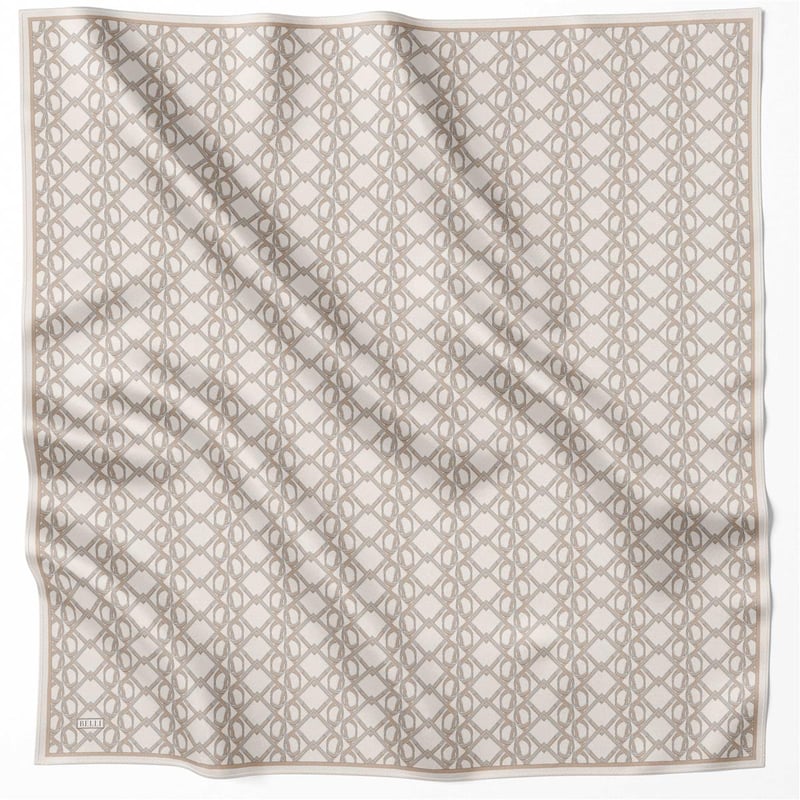 {URUNSEO_TITLE} | BELLI | BELLİ İPEK EŞARP | BELLİ GEOMETİK DESEN İPEK EŞARP 4214D (TWILL) TAŞ - 87