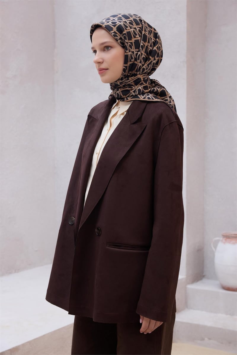 {URUNSEO_TITLE} | BELLI | BELLİ İPEK EŞARP | BELLİ GEOMETİK DESEN İPEK EŞARP 4214D (TWILL) SİYAH - 86