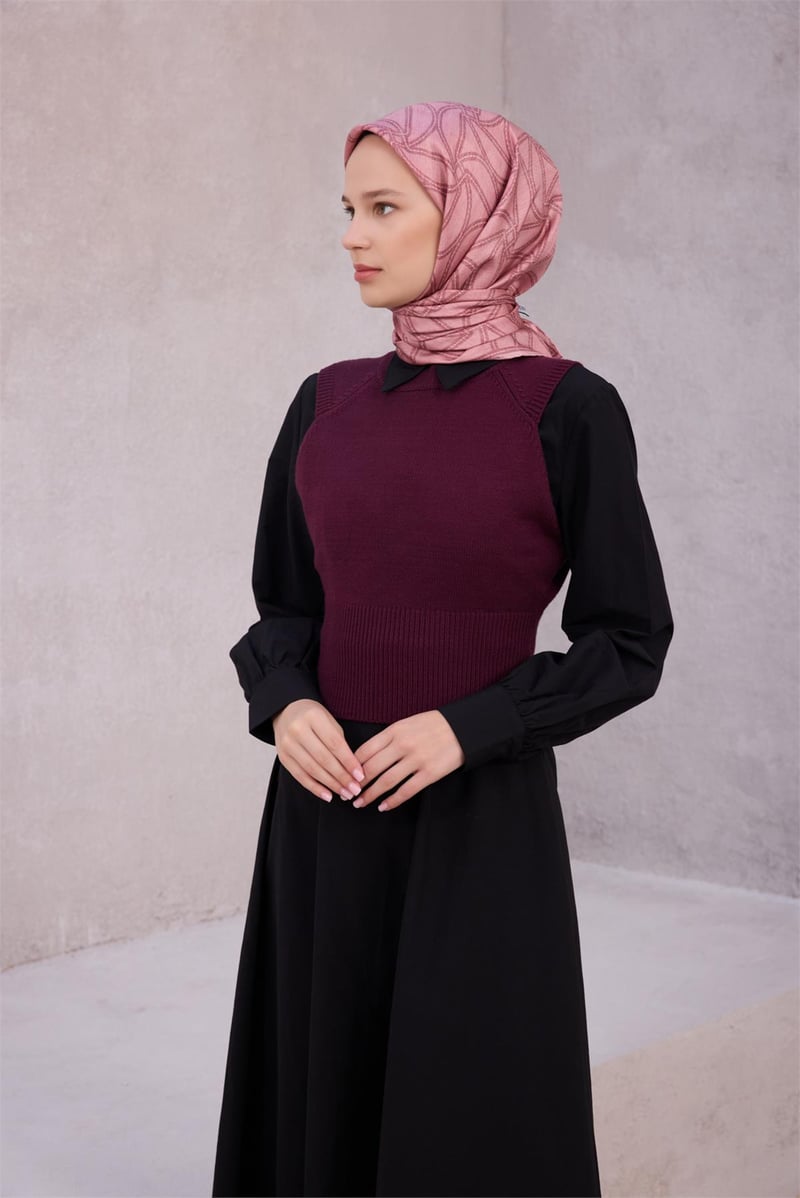 {URUNSEO_TITLE} | BELLI | BELLİ İPEK EŞARP | BELLİ GEOMETİK DESEN İPEK EŞARP 4221D (TWILL) PUDRA - 85