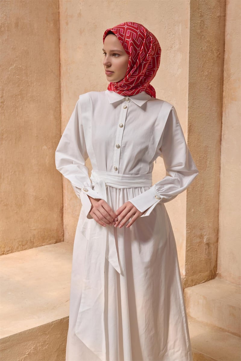 {URUNSEO_TITLE} | BELLI | BELLİ İPEK EŞARP | BELLİ GEOMETRIK DESEN İPEK EŞARP 4118D TWILL - 88