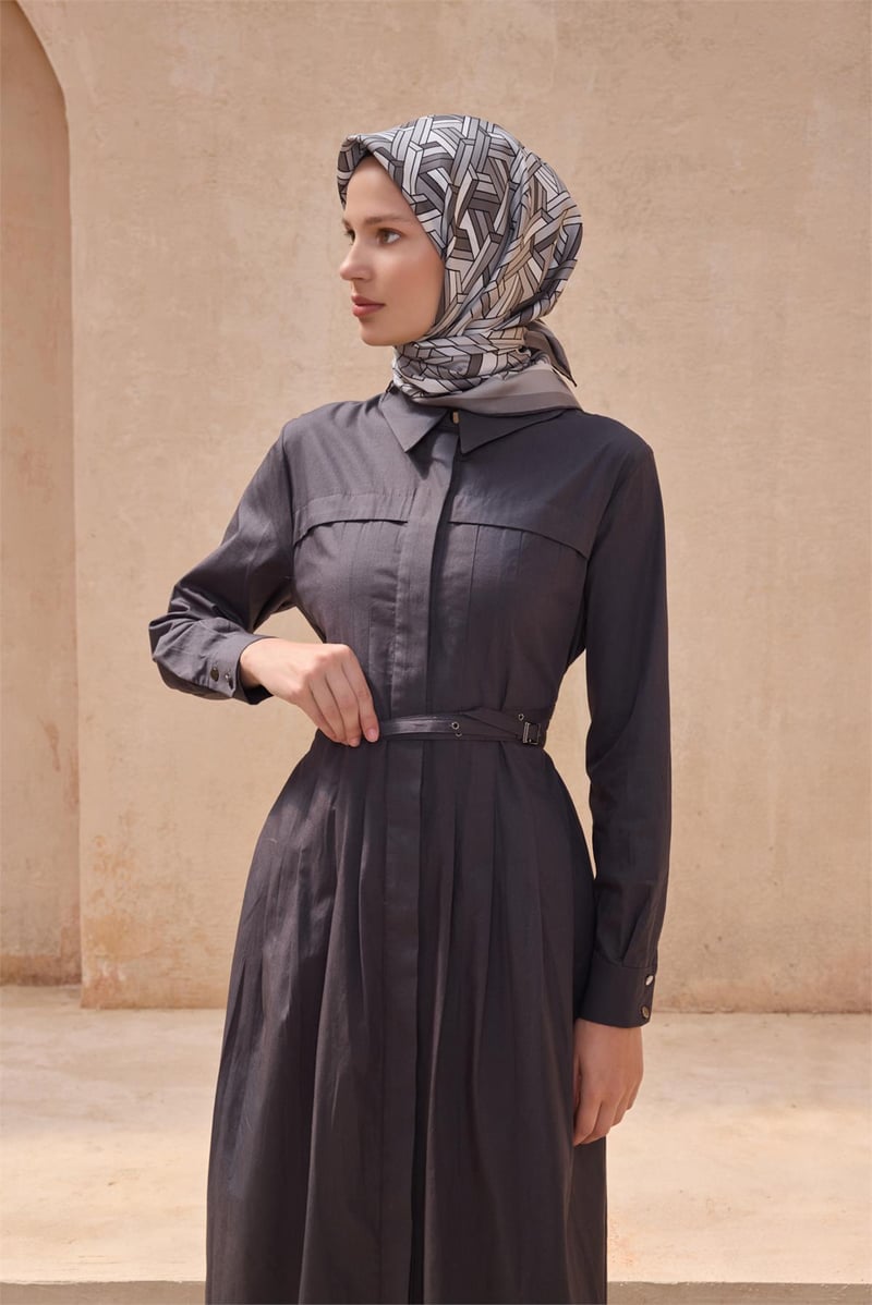 {URUNSEO_TITLE} | BELLI | BELLİ İPEK EŞARP | BELLİ GEOMETRIK DESEN İPEK EŞARP 4119D TWILL - 84