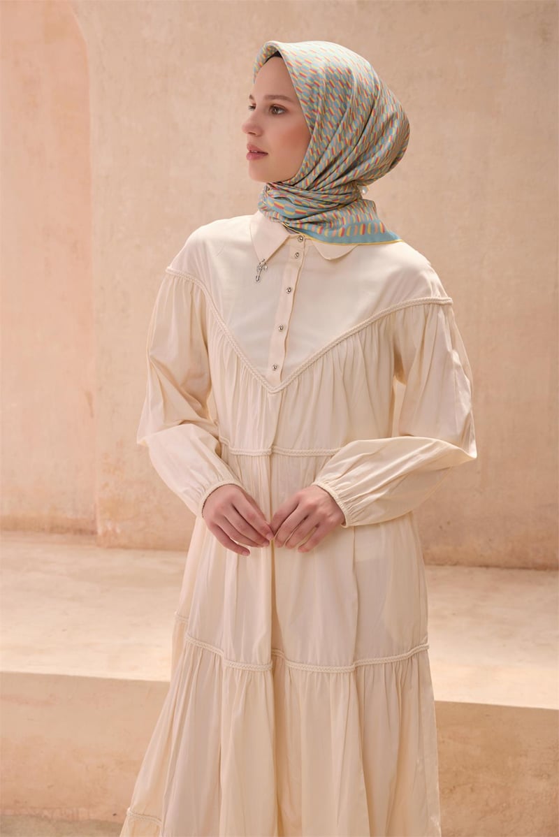 {URUNSEO_TITLE} | BELLI | BELLİ İPEK EŞARP | BELLİ GEOMETRIK DESEN İPEK EŞARP 4124D TWILL - 86