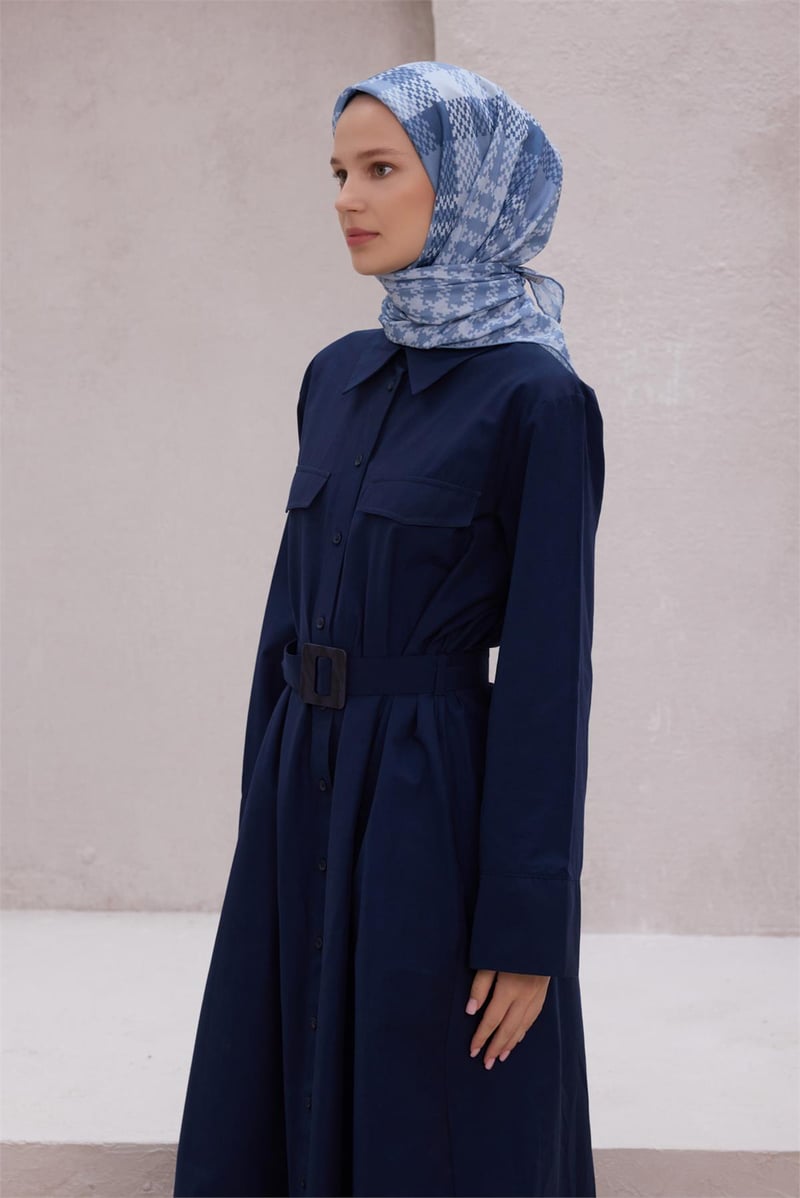 {URUNSEO_TITLE} | BELLI | POLYESTER EŞARP | BELLİ KAZAYAĞI DESENİ NOVA SOĞUK MAVİ EŞARP 1000