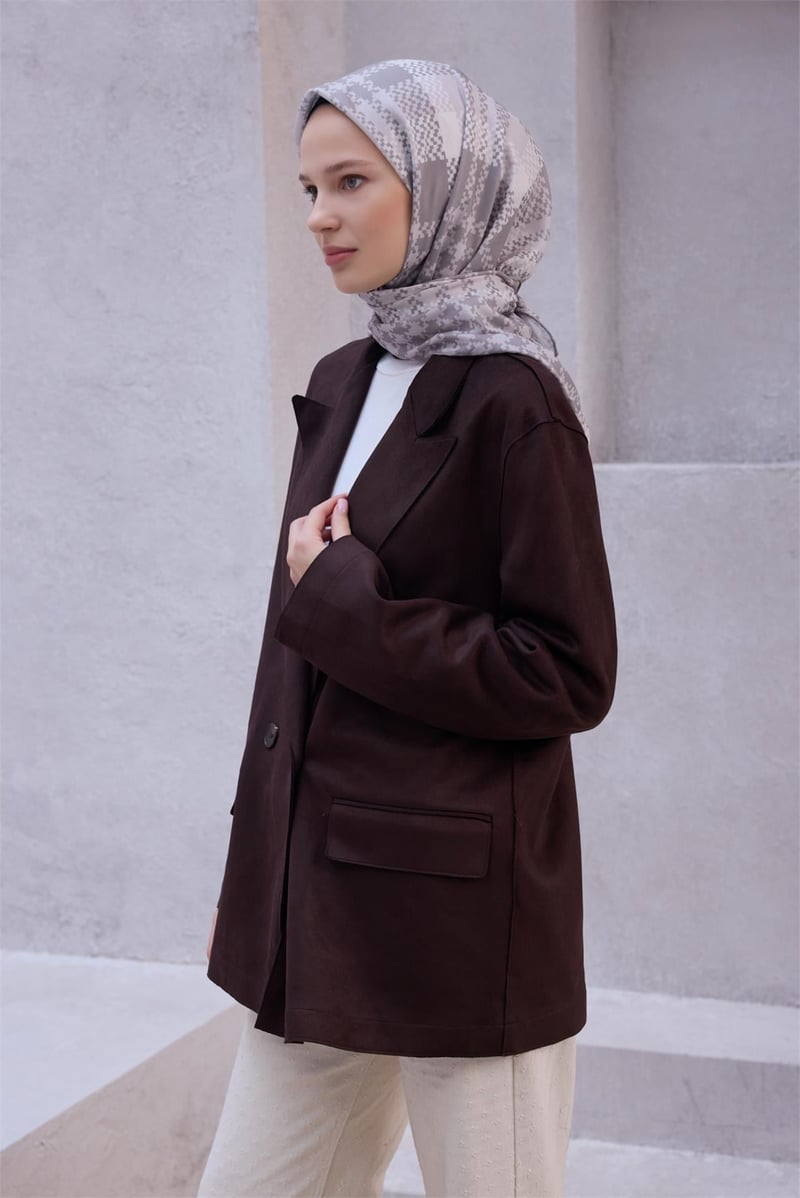 {URUNSEO_TITLE} | BELLI | POLYESTER EŞARP | BELLİ KAZAYAĞI DESENİ NOVA VİZON EŞARP 1000