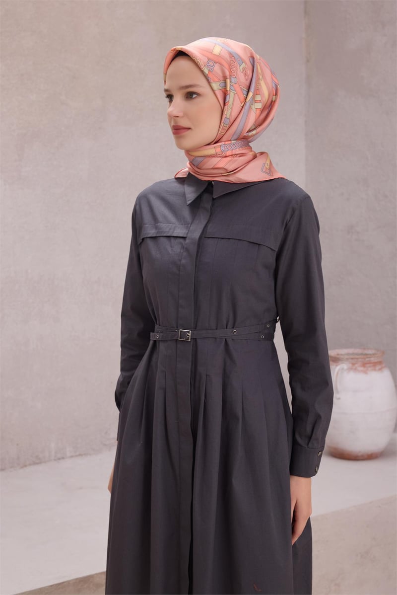 {URUNSEO_TITLE} | BELLI | BELLİ İPEK EŞARP | BELLİ KEMER DESEN İPEK EŞARP 4200D (TWILL) PUDRA - 83