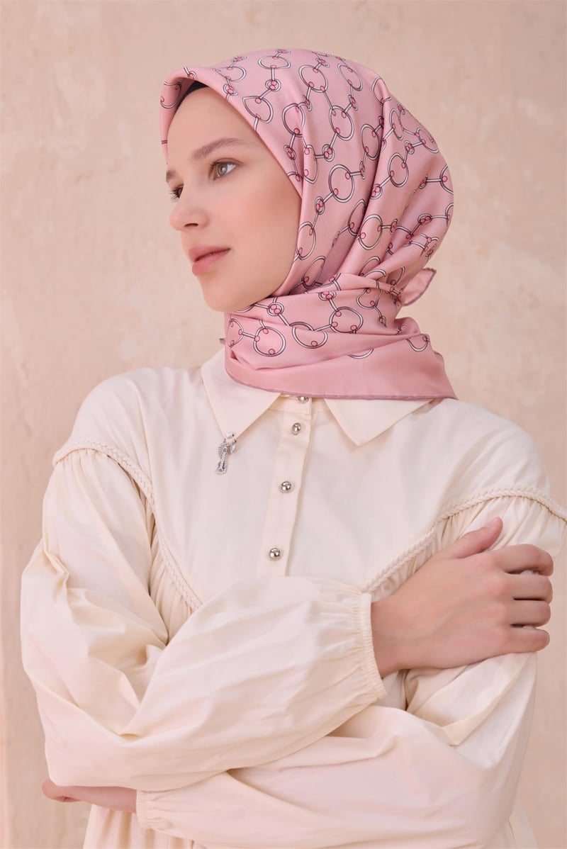 {URUNSEO_TITLE} | BELLI | BELLİ İPEK EŞARP | BELLİ KLASIK DESEN İPEK EŞARP 4109D TWILL - 86