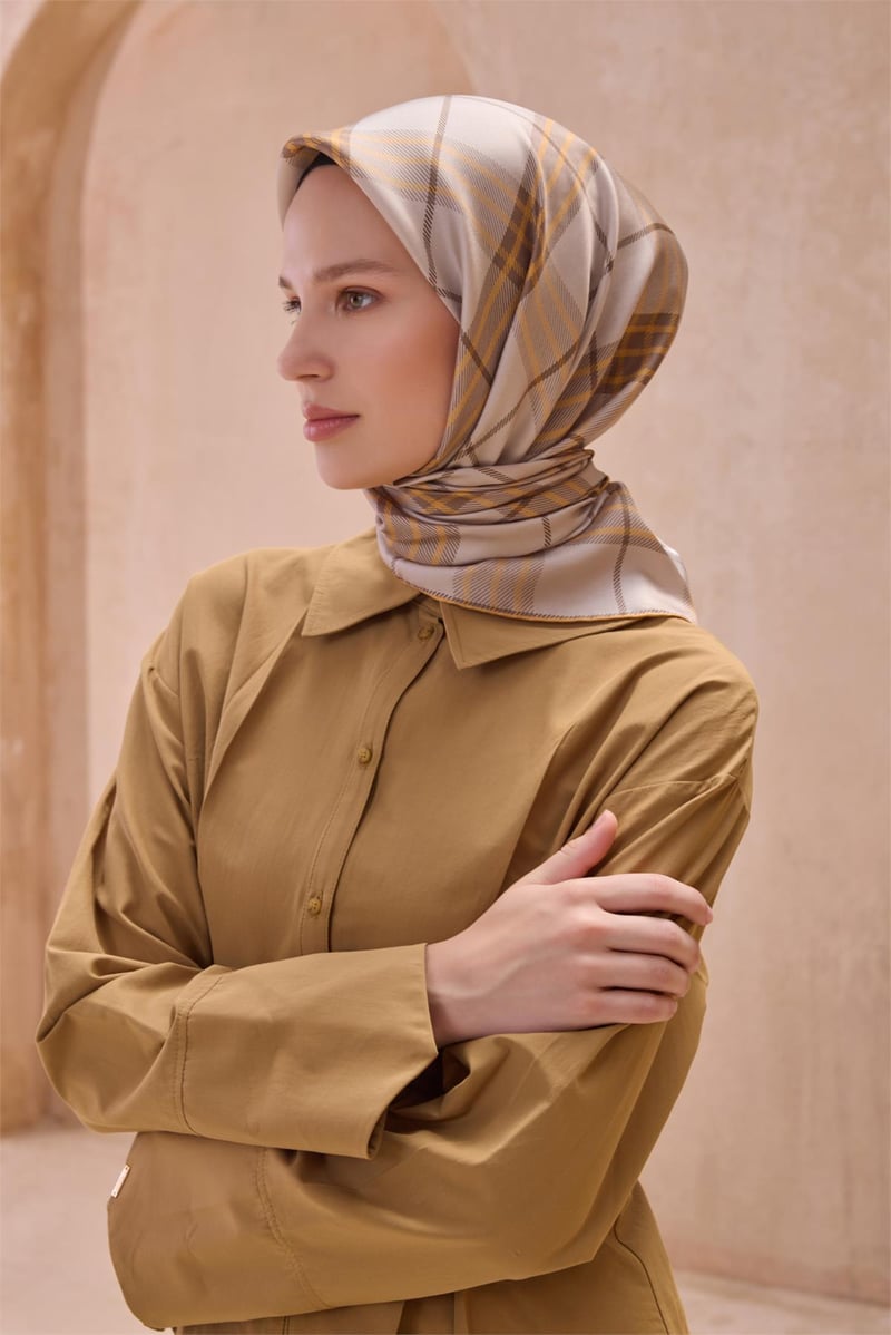 {URUNSEO_TITLE} | BELLI | BELLİ İPEK EŞARP | BELLİ KLASIK DESEN İPEK EŞARP 4122D TWILL - 84