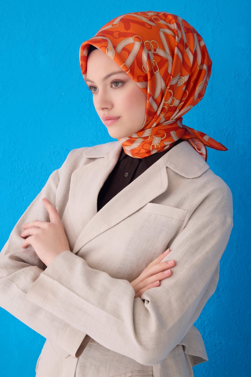 {URUNSEO_TITLE} | BELLI | BELLİ İPEK EŞARP | BELLİ KLASIK DESEN İPEK EŞARP 4125D TWILL - 86