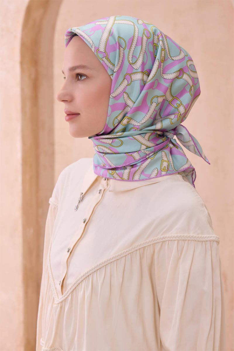 {URUNSEO_TITLE} | BELLI | BELLİ İPEK EŞARP | BELLİ KLASIK DESEN İPEK EŞARP 4125D TWILL - 86