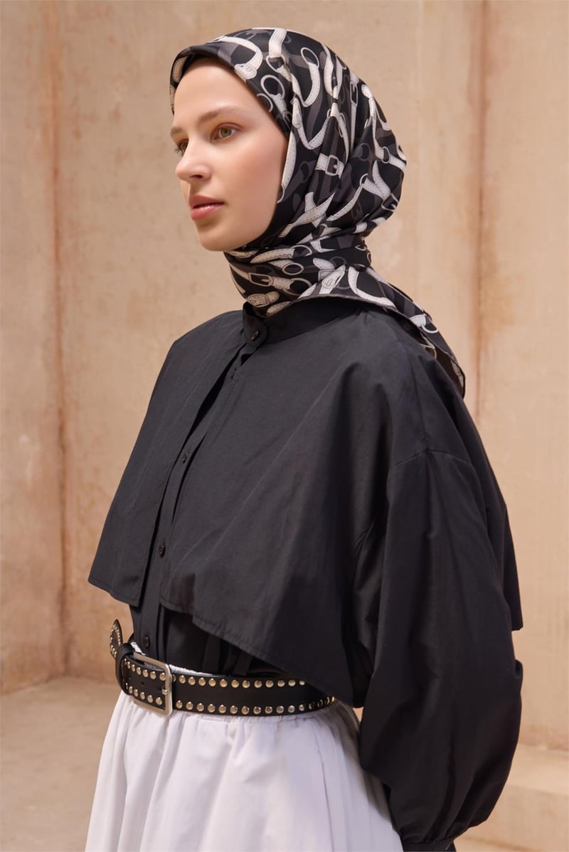 {URUNSEO_TITLE} | BELLI | BELLİ İPEK EŞARP | BELLİ KLASIK DESEN İPEK EŞARP 4125D TWILL - 86