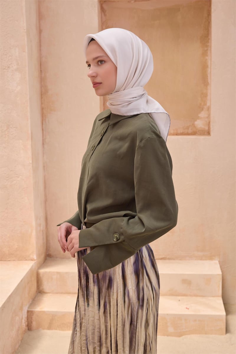 {URUNSEO_TITLE} | BELLI | BELLİ İPEK EŞARP | BELLİ KLASIK DESEN İPEK EŞARP 4129D TWILL - 89
