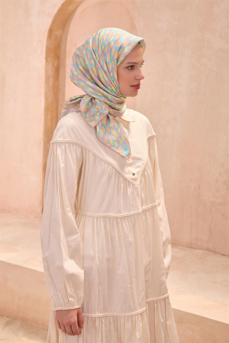 {URUNSEO_TITLE} | BELLI | BELLİ İPEK EŞARP | BELLİ LEOPAR DESEN İPEK EŞARP 4103D TWILL - 86