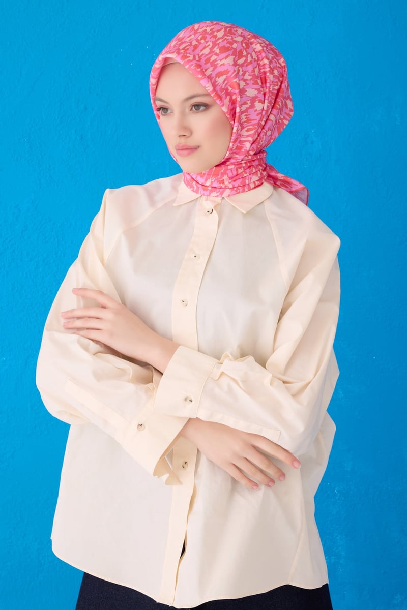 {URUNSEO_TITLE} | BELLI | BELLİ İPEK EŞARP | BELLİ LEOPAR DESEN İPEK EŞARP 4103D TWILL - 86