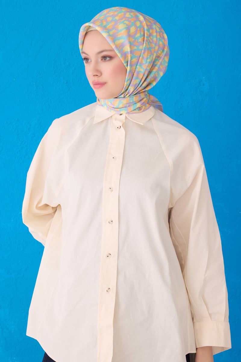 {URUNSEO_TITLE} | BELLI | BELLİ İPEK EŞARP | BELLİ LEOPAR DESEN İPEK EŞARP 4103D TWILL - 86