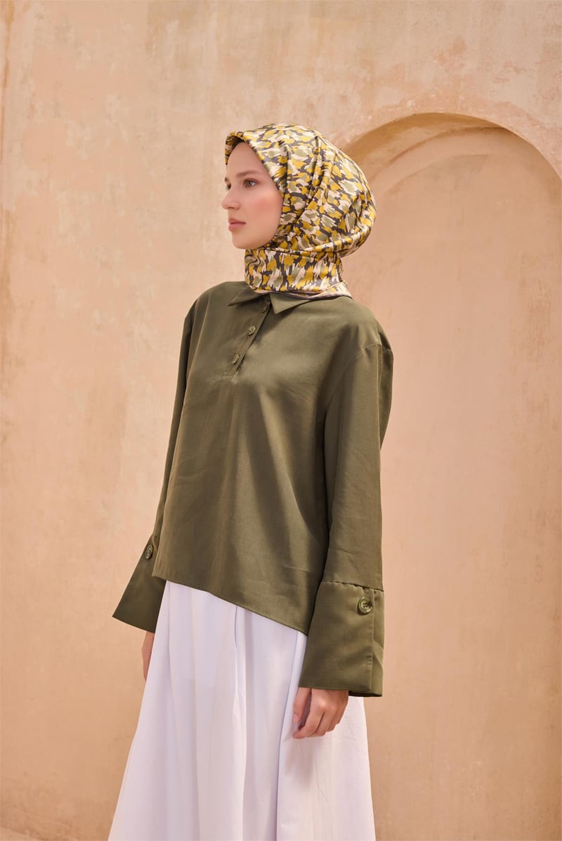 {URUNSEO_TITLE} | BELLI | BELLİ İPEK EŞARP | BELLİ LEOPAR DESEN İPEK EŞARP 4103D TWILL - 86