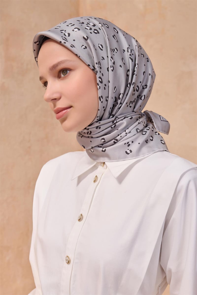 {URUNSEO_TITLE} | BELLI | BELLİ İPEK EŞARP | BELLİ LEOPAR DESEN İPEK EŞARP 4126D TWILL - 37