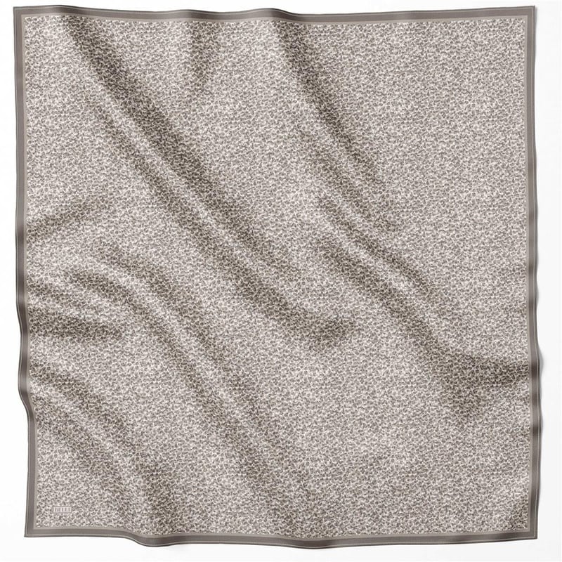 {URUNSEO_TITLE} | BELLI | BELLİ İPEK EŞARP | BELLİ LEOPAR DESEN İPEK EŞARP 4208D (TWILL) GRİ - 04