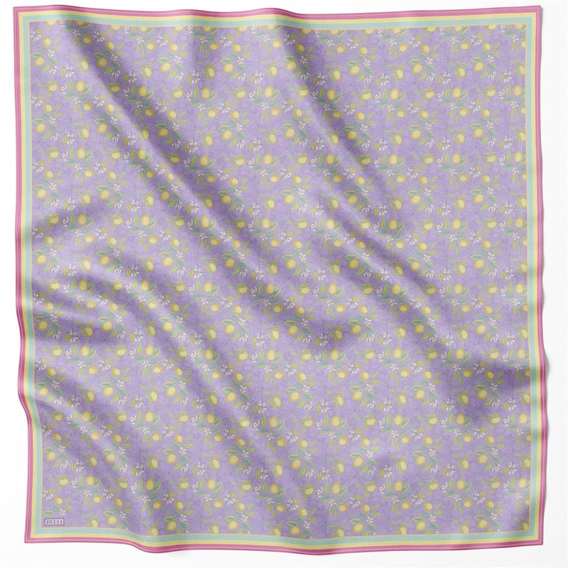 {URUNSEO_TITLE} | BELLI | BELLİ İPEK EŞARP | BELLİ LİMON İPEK EŞARP 4212D (TWILL) LİLA - 55