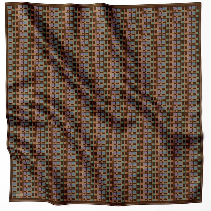 {URUNSEO_TITLE} | BELLI | BELLİ İPEK EŞARP | BELLİ LOGO DESEN İPEK EŞARP 4223D (TWILL) ACI KAHVE - 83