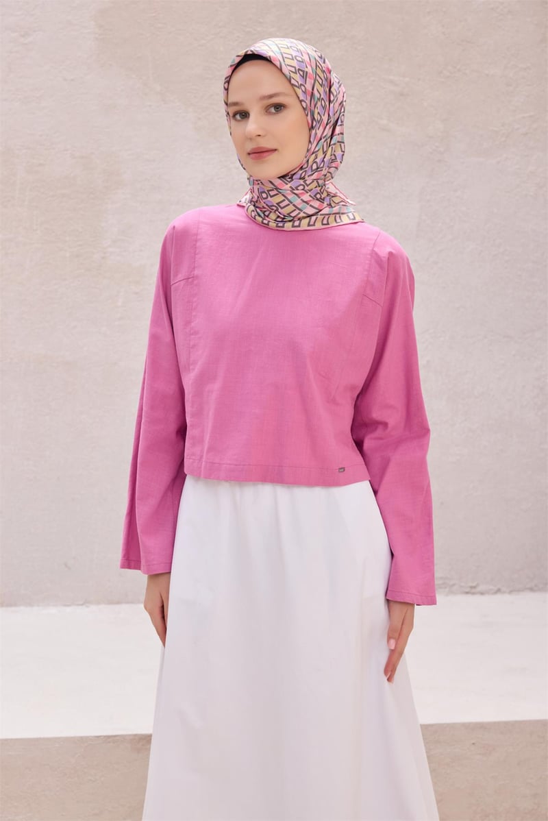 {URUNSEO_TITLE} | BELLI | BELLİ İPEK EŞARP | BELLİ LOGO DESEN İPEK EŞARP 4223D (TWILL) PUDRA - 81