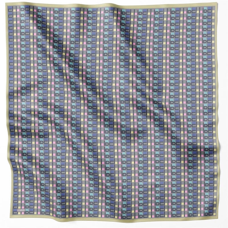 {URUNSEO_TITLE} | BELLI | BELLİ İPEK EŞARP | BELLİ LOGO DESEN İPEK EŞARP 4223D (TWILL) TURUNCU PEMBE - 32