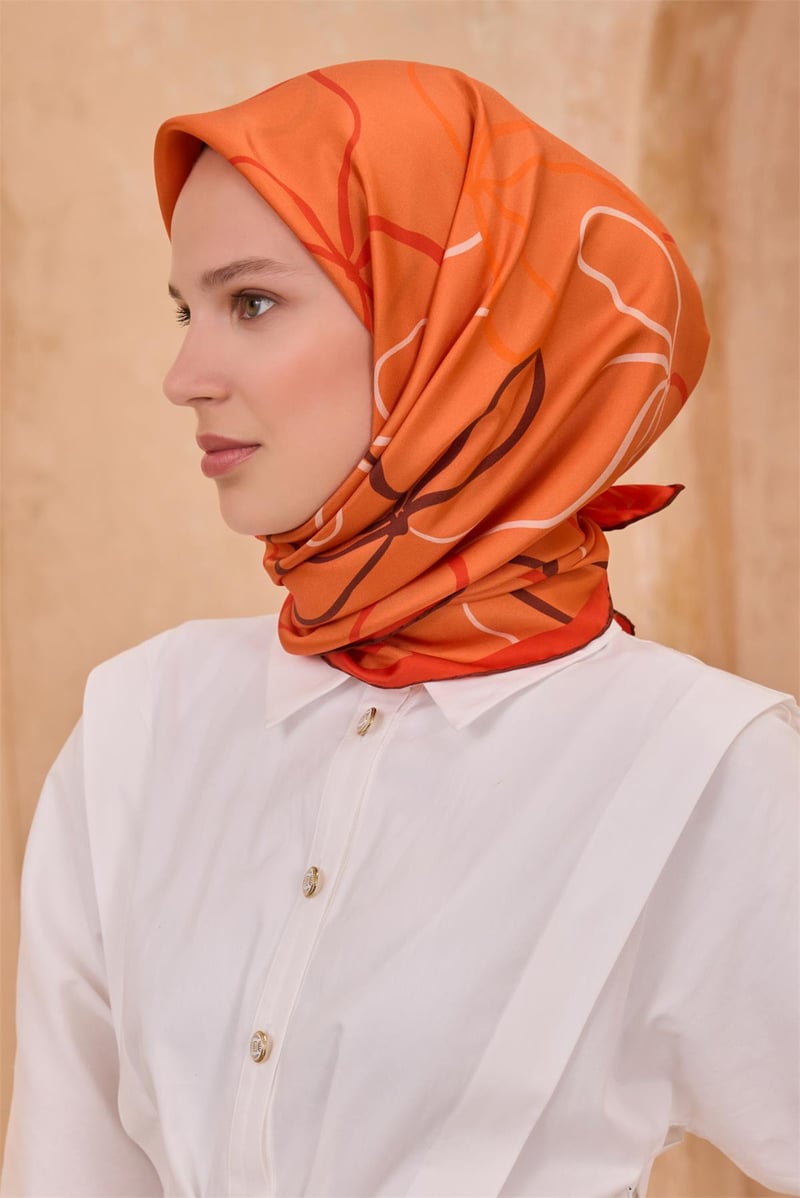 {URUNSEO_TITLE} | BELLI | BELLİ İPEK EŞARP | BELLİ SAF İPEK EŞARP 4113D (T) - 81