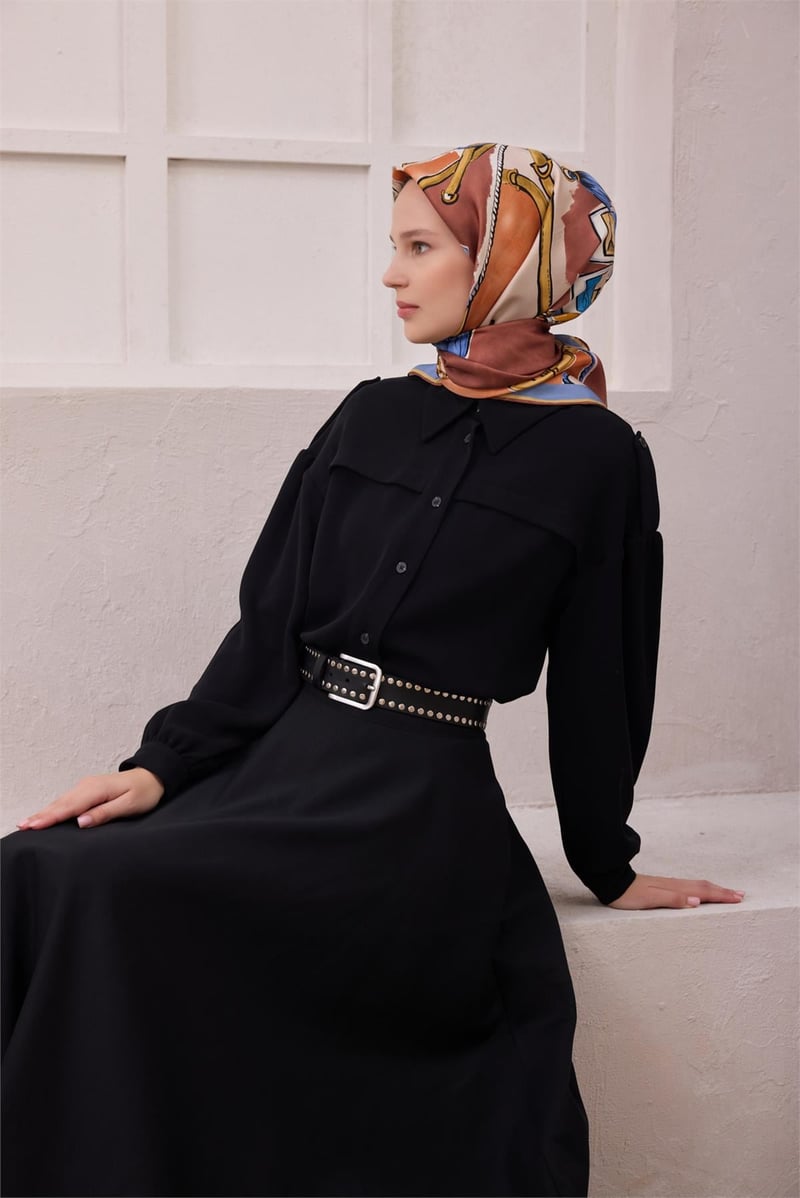 {URUNSEO_TITLE} | BELLI | BELLİ İPEK EŞARP | BELLİ OBJE DESEN İPEK EŞARP 4205D (TWILL) SOMON - 03