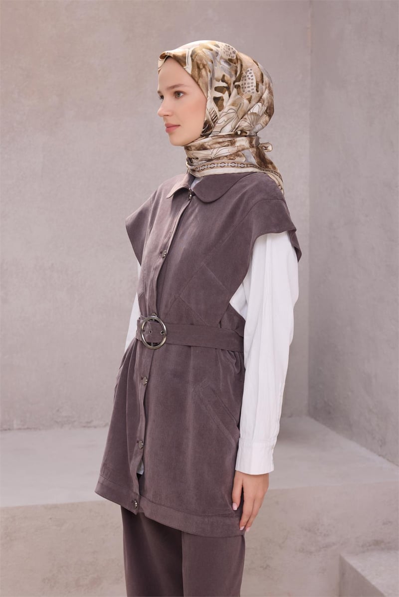 {URUNSEO_TITLE} | BELLI | BELLİ İPEK EŞARP | BELLİ OBJE DESEN İPEK EŞARP 4216D (TWILL) BEJ - 84