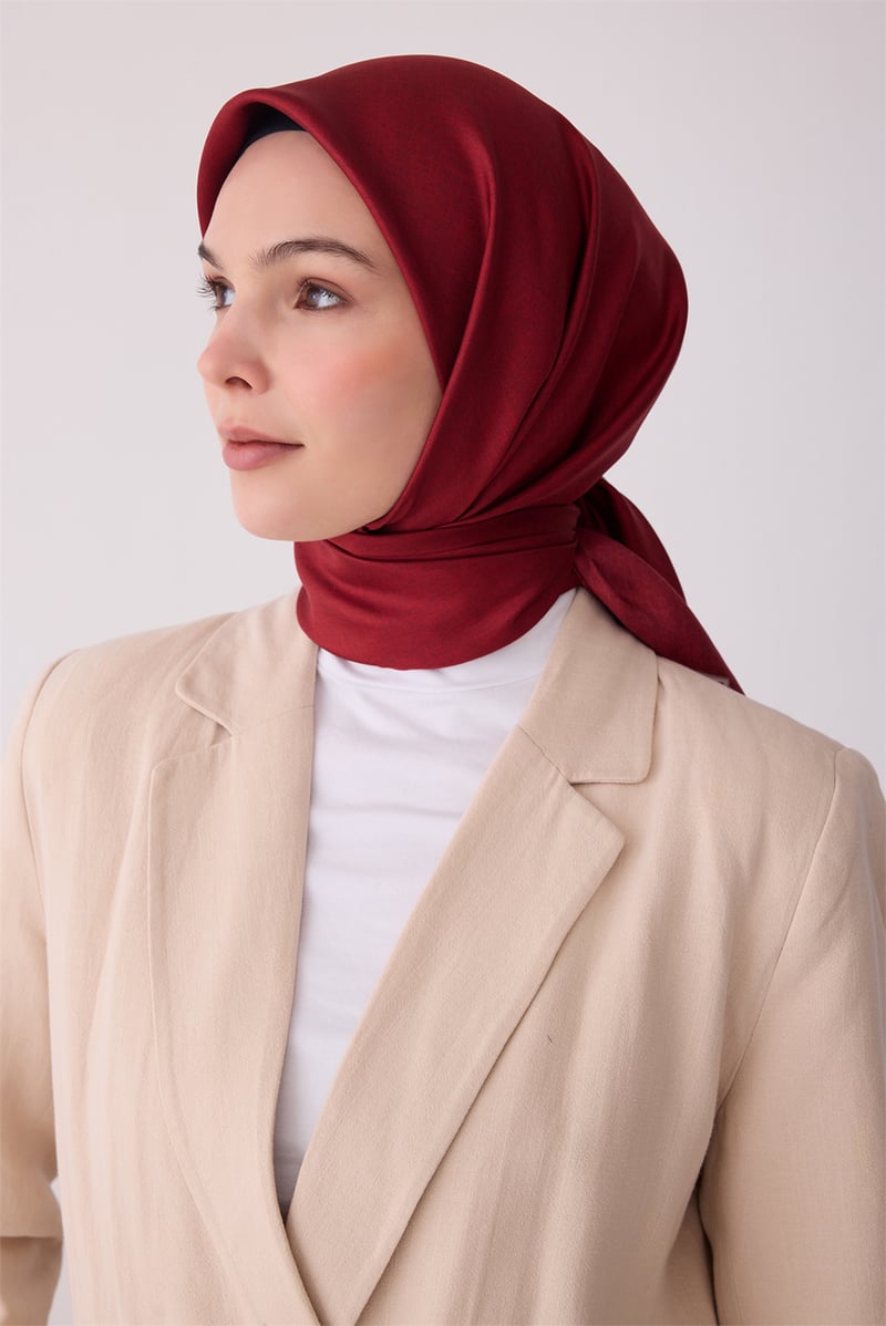 BELLİ SAF İPEK EŞARP 4305D (T) - 87