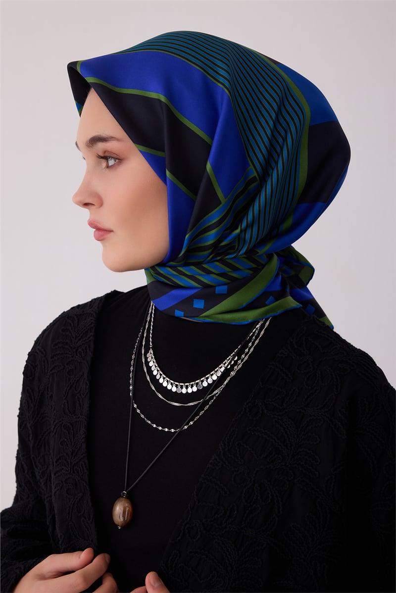 BELLİ SAF İPEK EŞARP 4401D (T) - 50