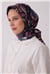BELLİ SAF İPEK EŞARP 4417D (T) - 84