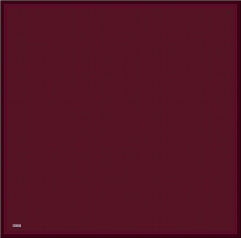 Kırmızı Geometrik Desen %100 Twill İpek Eşarp 4425-52