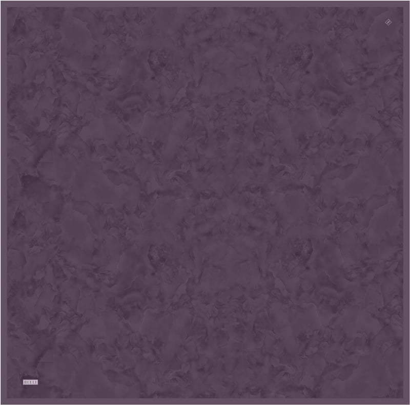 Mor Soyut Desen %100 Twill İpek Eşarp 4428-57
