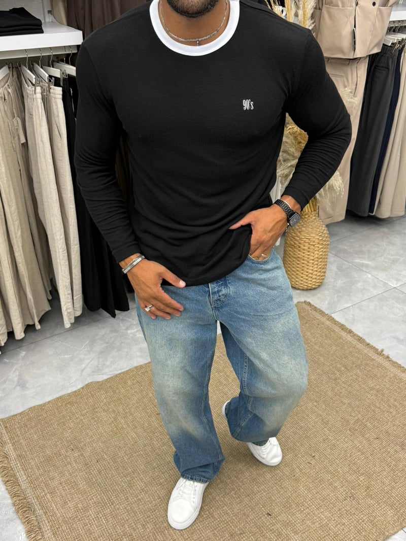 90*s Sweat Siyah