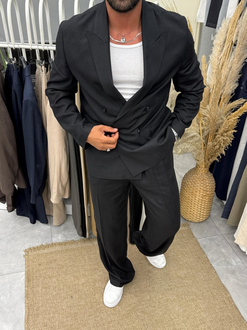 Antch Takım Elbise Siyah