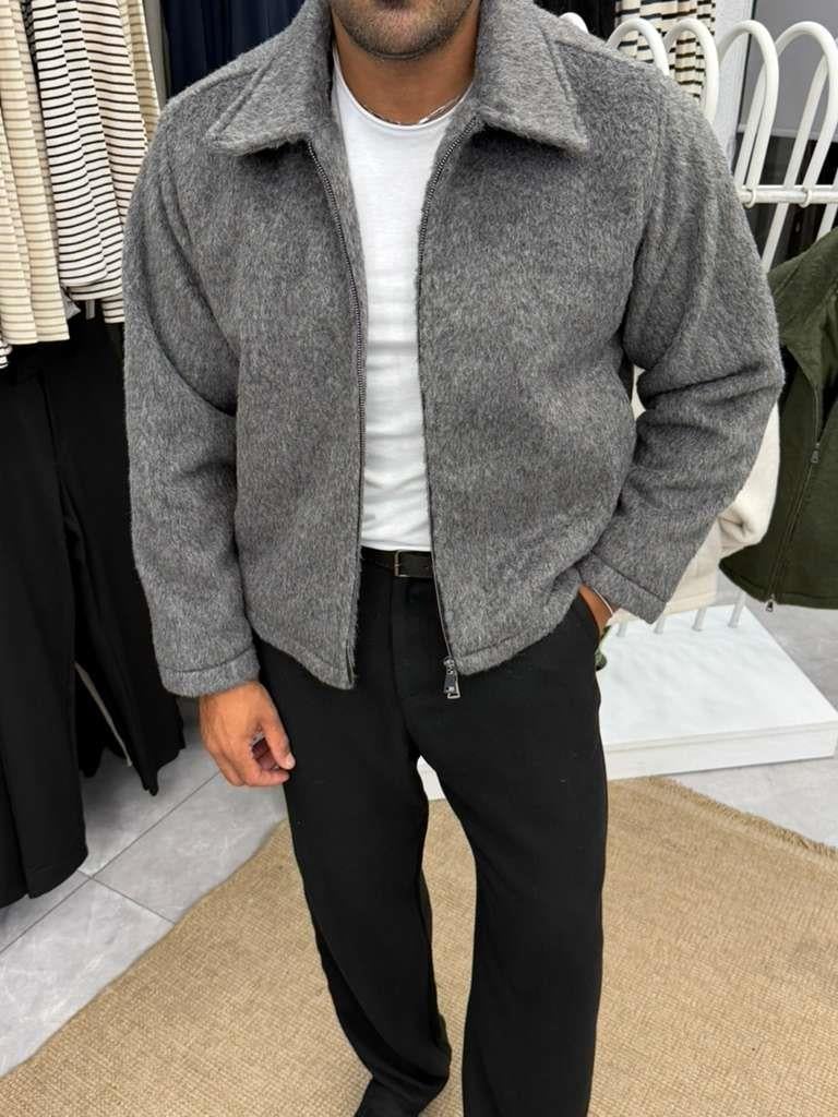 Antioch Kaşe Ceket Gri