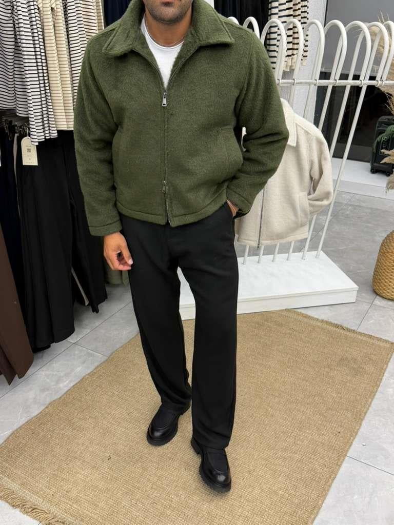 Antioch Kaşe Ceket Yeşil