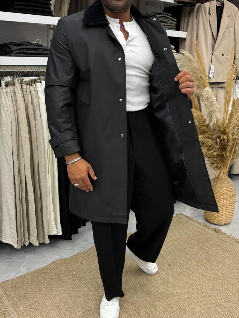 Antioch Premium Trenç Siyah