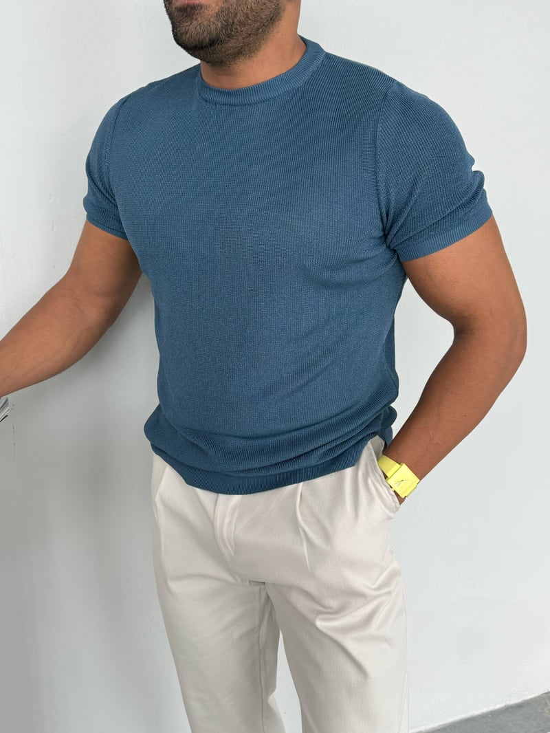 Basic Marrakech Tshirt Petrol Mavisi