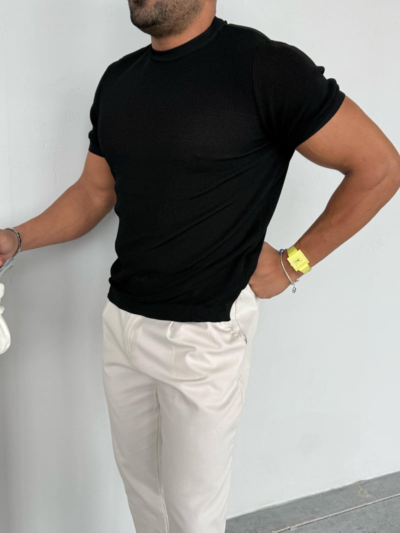 Basic Marrakech Tshirt Siyah