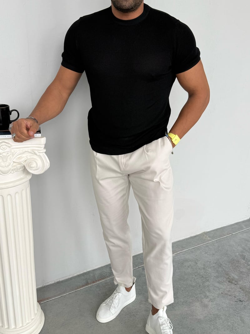 Basic Marrakech Tshirt Siyah