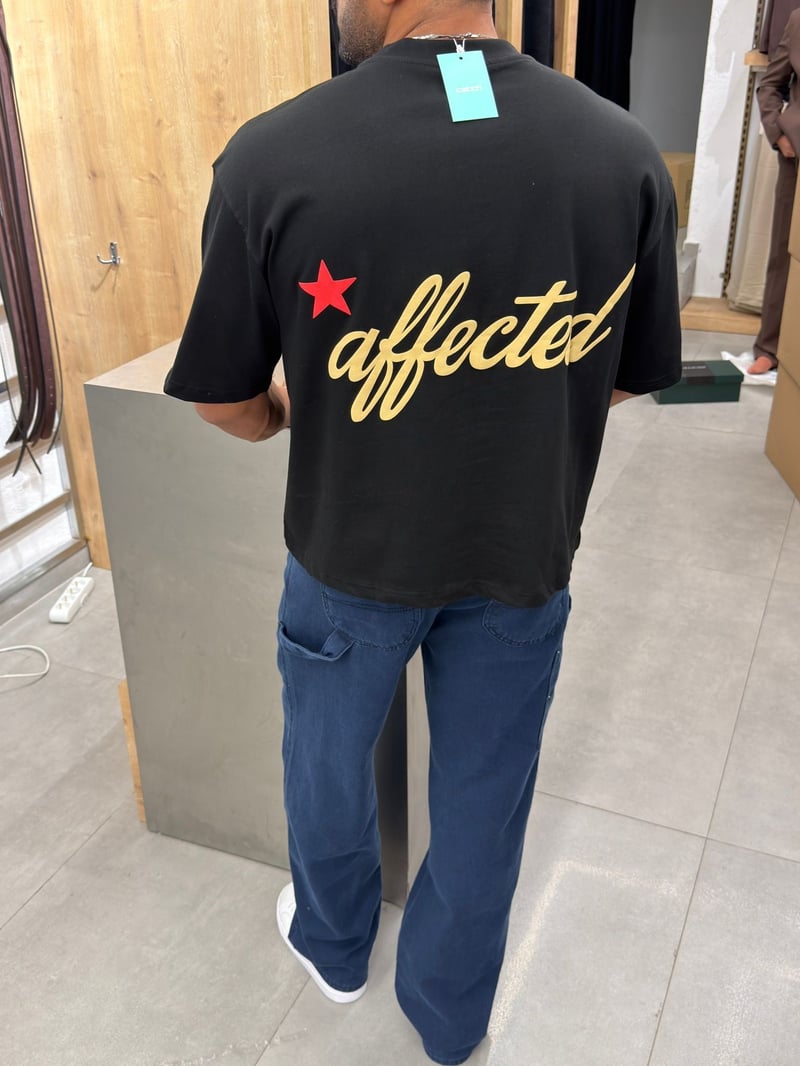 Box Fit Tshirt Siyah