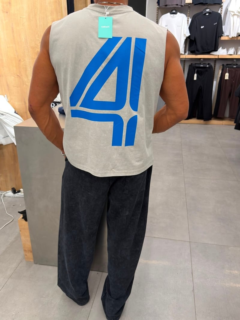 Boxfit Kalıp Atlet Gri