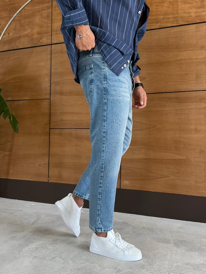 Boyfriend Jean Mavi