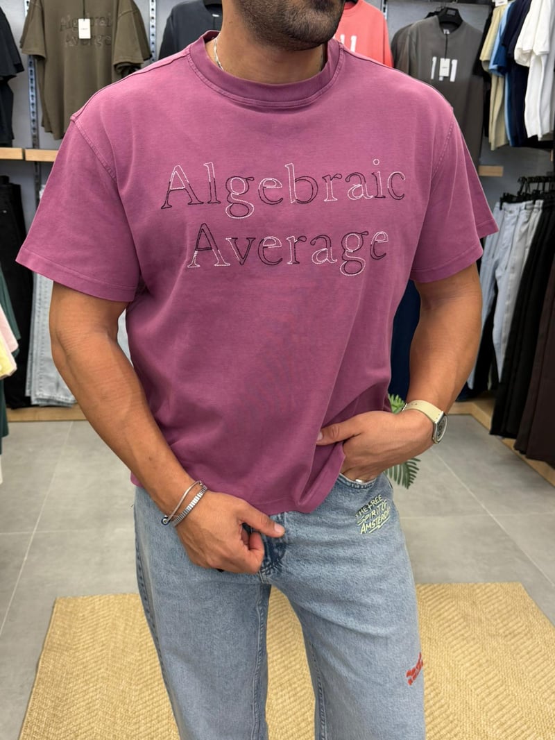 Catch Nakış Detay Tshirt Mor