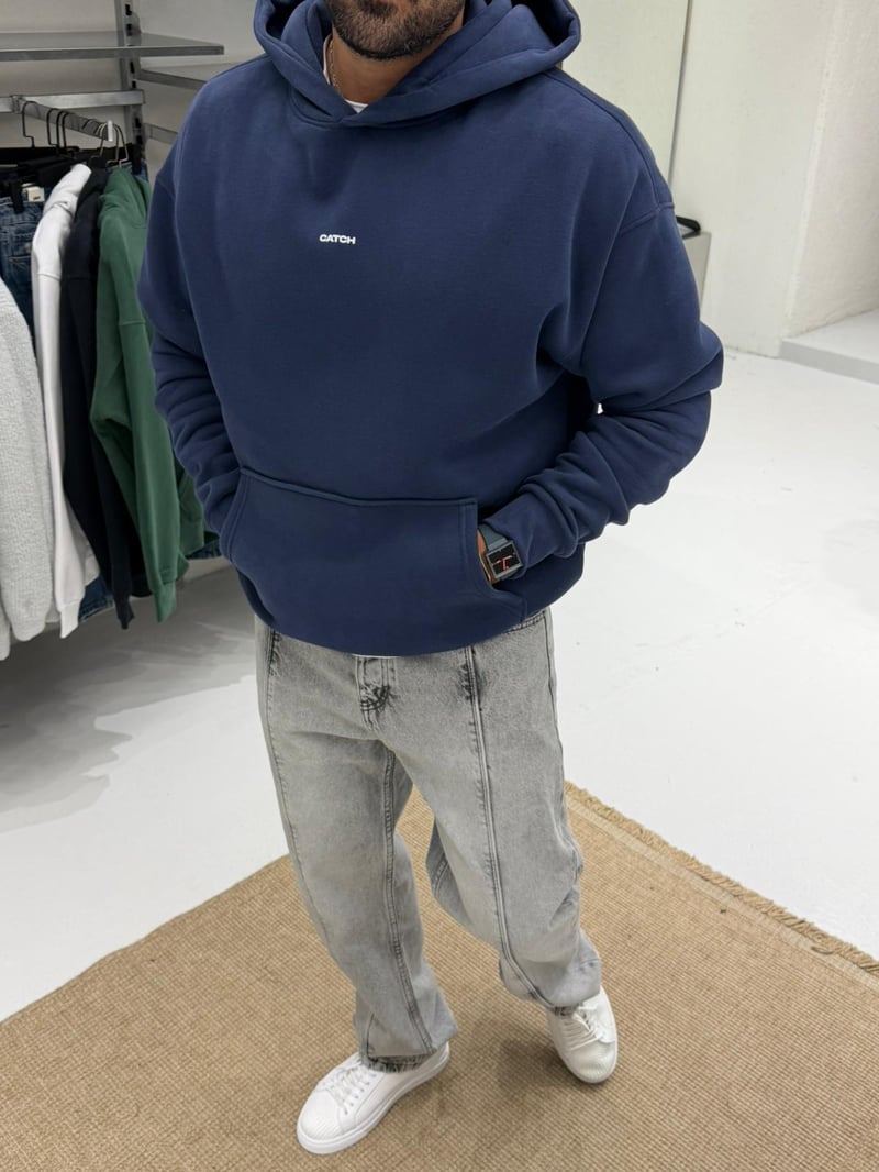 Catch Premium Sweat Lacivert