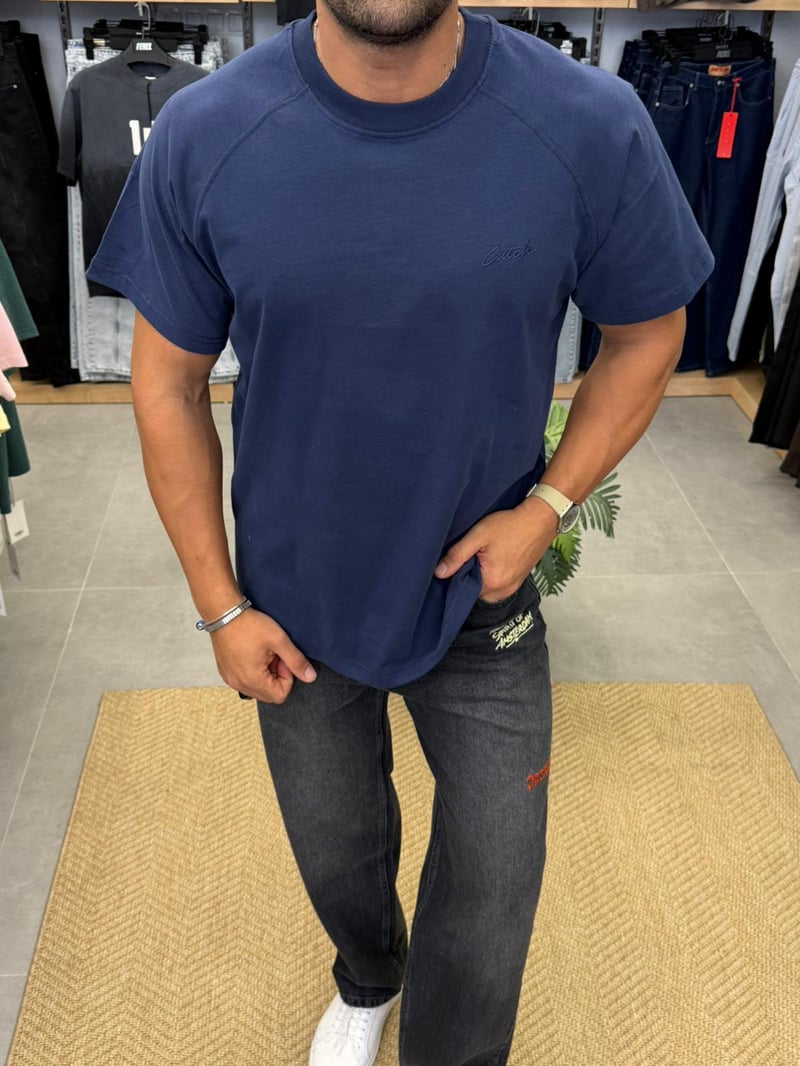 Catch Premium Tshirt Lacivert