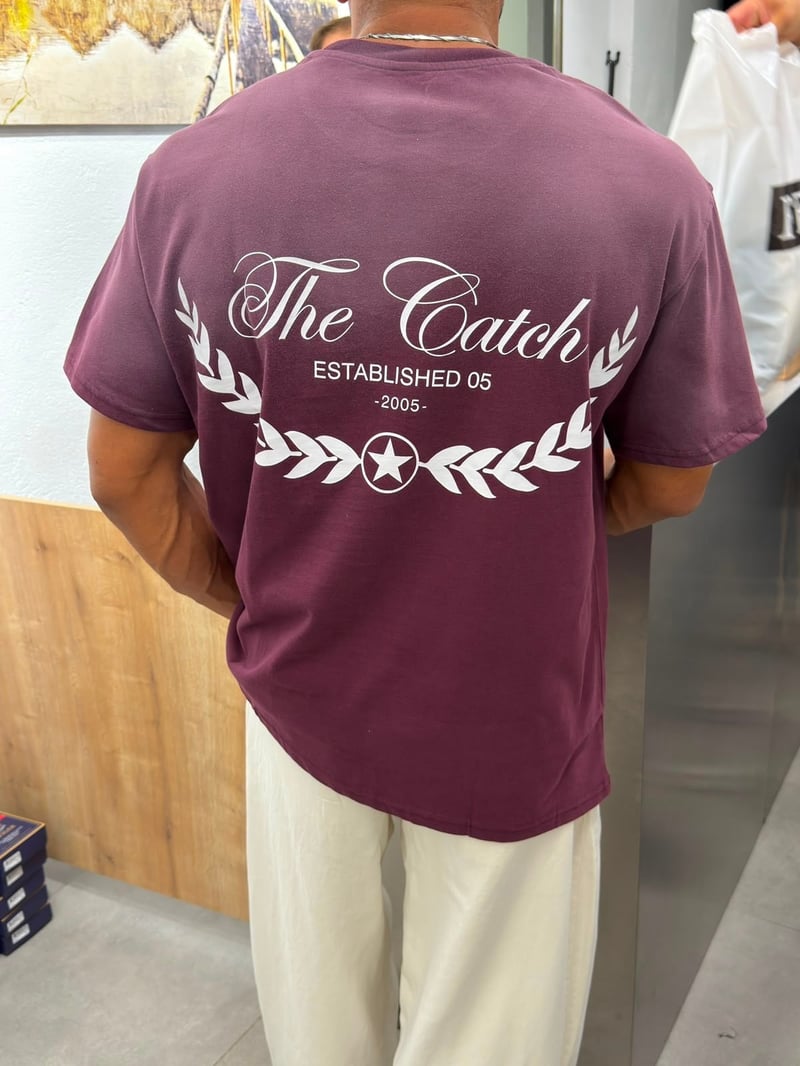 Catch Yüksek Kalite Tshirt Mürdüm